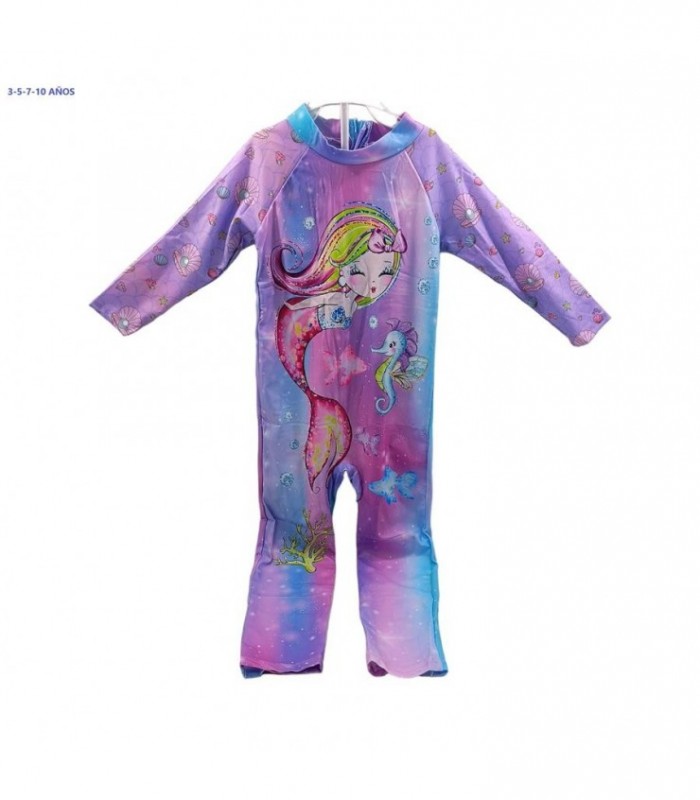 MALLA INF.MG LARGA SIRENA 3-5-7-10A 134050