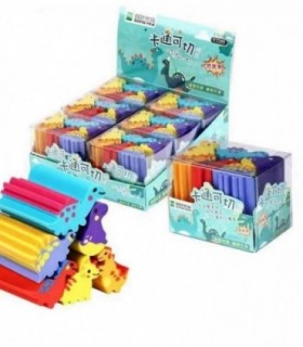 BORRADOR LARGO 6PCS DINO E3289