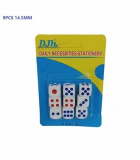 DADO CART.9PCS 14.5MM BLANCO DAILY 133662