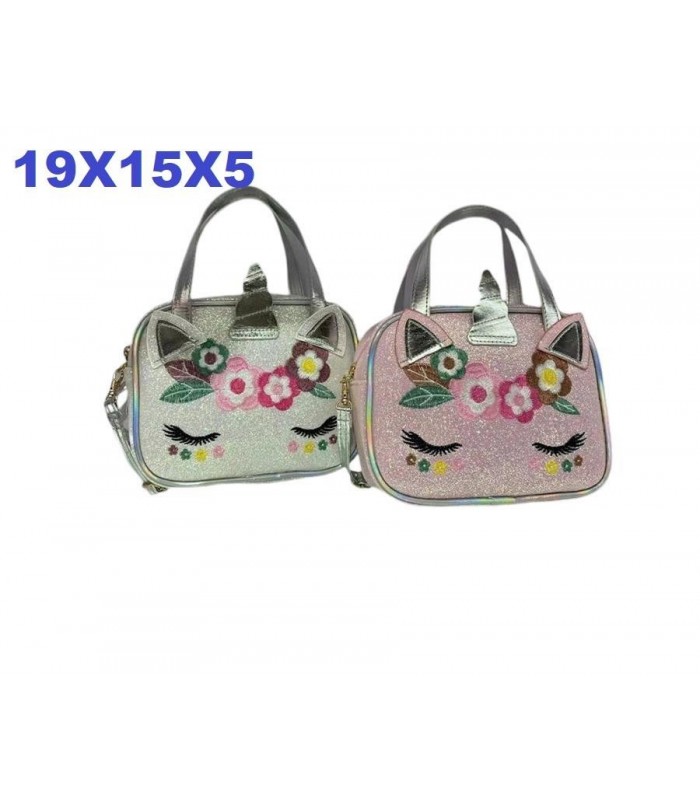 CARTERITA UNICORNIO 2C 19X15X5CM 133332