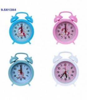 DESPERTADOR RED.4C 9.5X13X4CM UNIC.133355