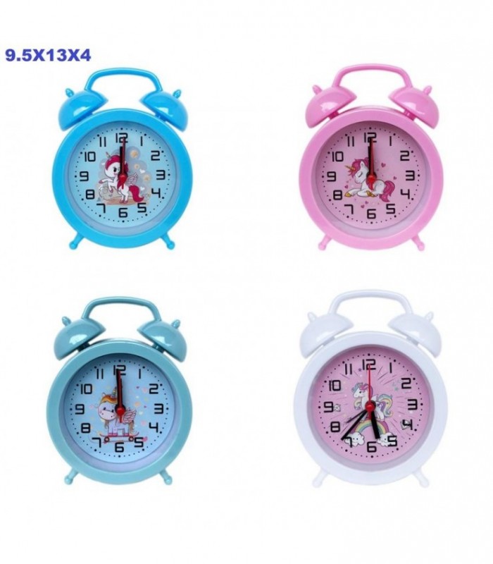 DESPERTADOR RED.4C 9.5X13X4CM UNIC.133355