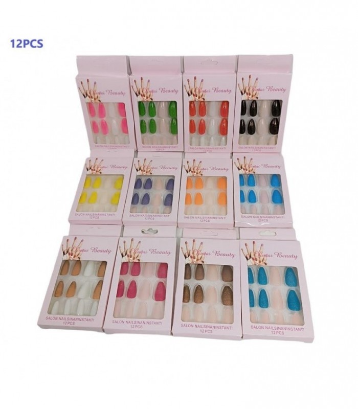 UÑA POSTISA 12PCS 12C XUCAI BEAUTY 133509