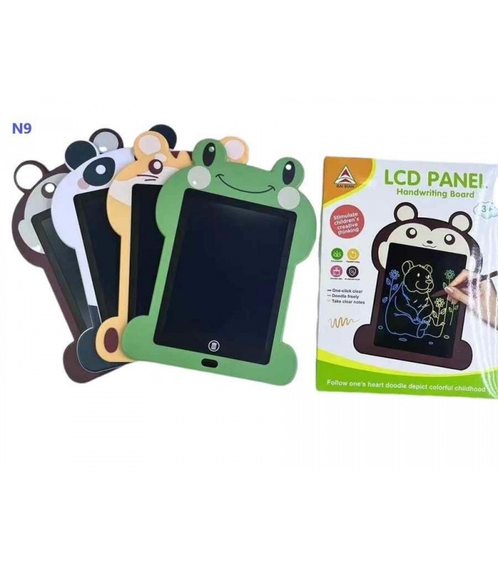 TABLET LCD ANIMAL 3M COLOR.N9 134247