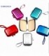 MONEDERO COLOR LISO 9.5X6.5X3.6CM BRILLOSO 134391