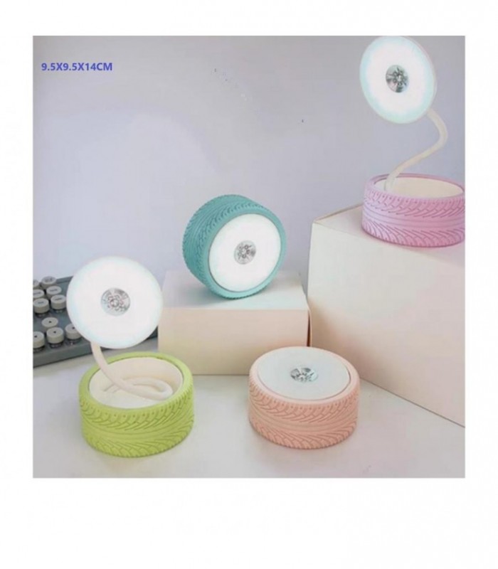 VELADOR RUEDA 4C 9.5X9.5X14CM USB 134718