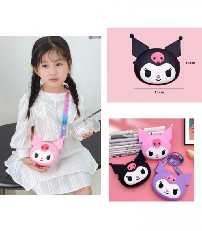 CARTERITA DE GOMA KUROMI 3C C-ALSA 134956