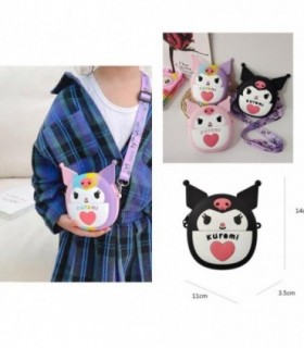 CARTERITA DE GOMA KUROMI 3C C-ALSA 134976