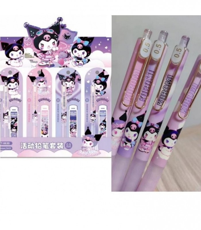 LAPIZ 0.5MM C-MINA KIT.2PCS KUROMI 2C TT-8830