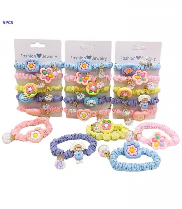 AGOGO 5PCS C-PELOTITAS CART.FASHION 135238