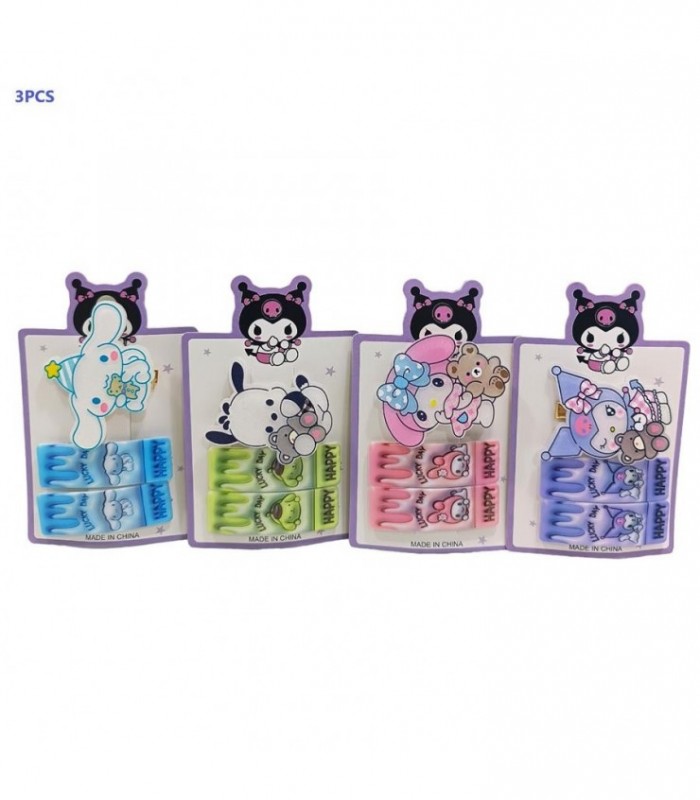 EVILLA 3PCS KUROMI-MELODY HAPPY 4C 135348