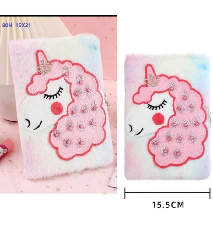 AGENDA DIARIO C-PELO 80HJ 15X21 UNICORNIO 3C134913