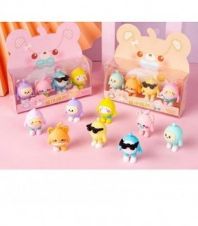 BORRADOR ANIMALS 4PCS CX.136103