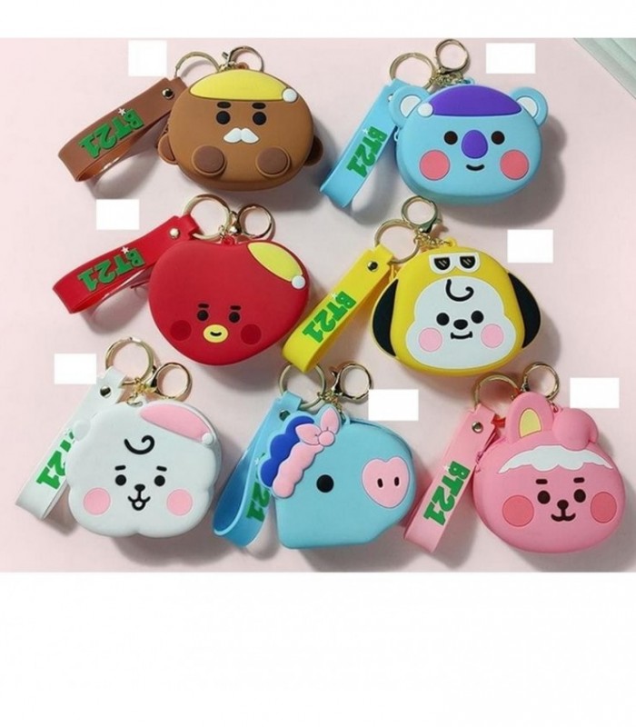 LLAVERO MONEDERO BTS BT21 7M 136221