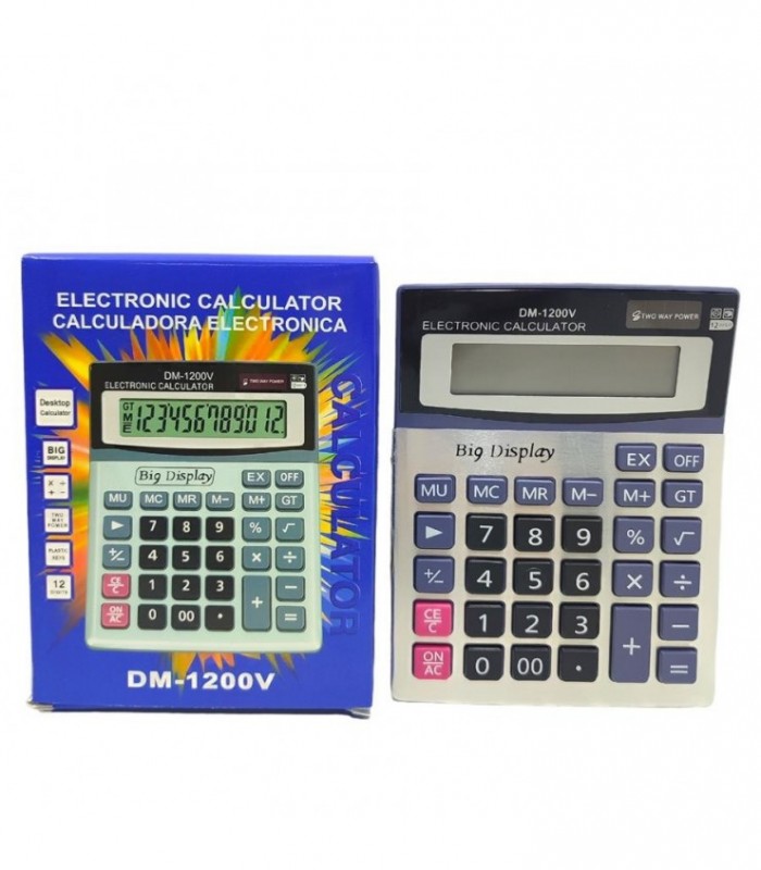 CALCULADORA GDE DM-1200V