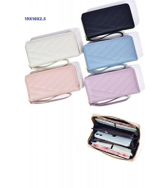 BILLETERA FEME 19X10X2.5CM 4C C-CIERRE 134671