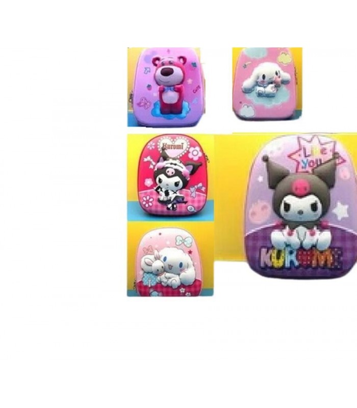 MOCHILA 29X25CM KUROMI-OSO-CINNA-MELO 136168