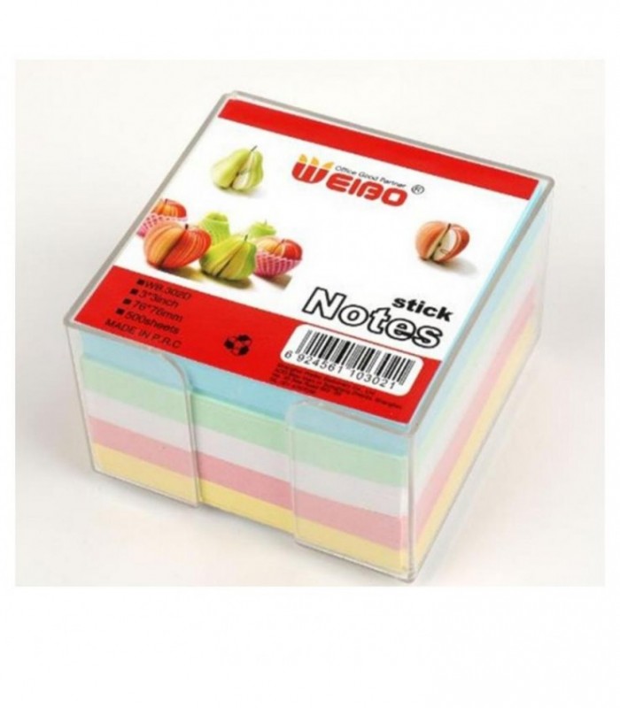 PAPEL STICK 5PCS COLORIDOS C-SOPORTE WEIBO 128518