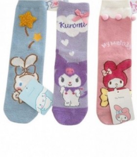 MEDIA ATOALLADO 1PC KUROMI-POM POM 136581