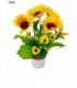 PLANTA ARTIFIC.C-PLANTERA 28X8CM GIRASOL 136833