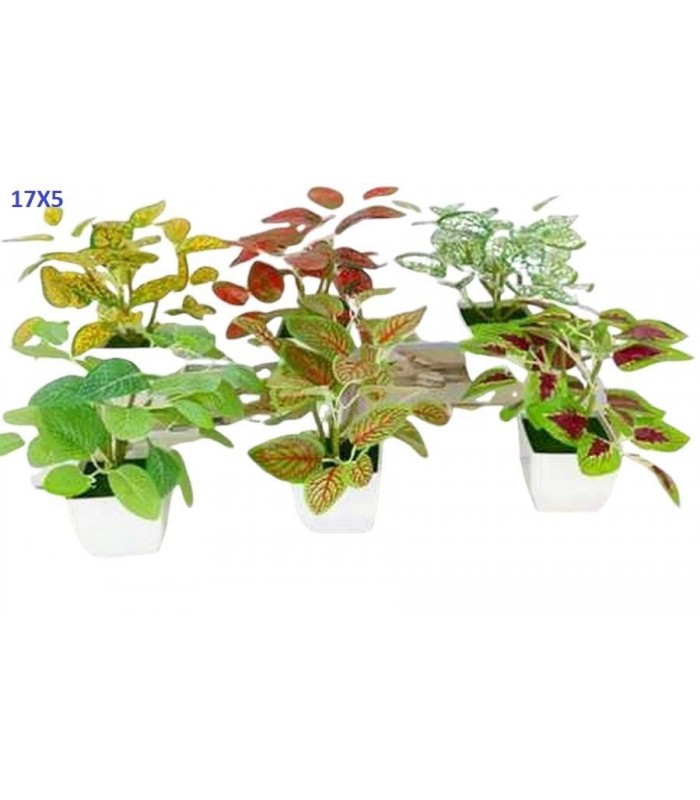 PLANTA ARTIFIC.C-PLANTERA 17X5CM 6C 136886
