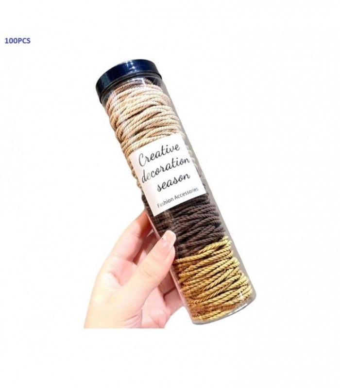 AGOGO TUBO 100PCS MARRON 132956