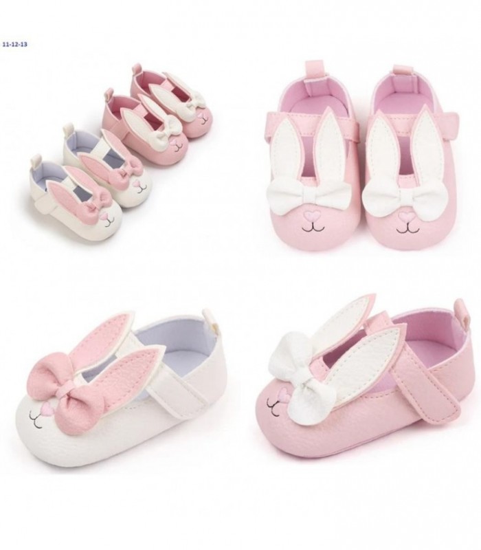 ZAPATITO DE BEBE NENA 11-12-13 2C CONEJO 136898