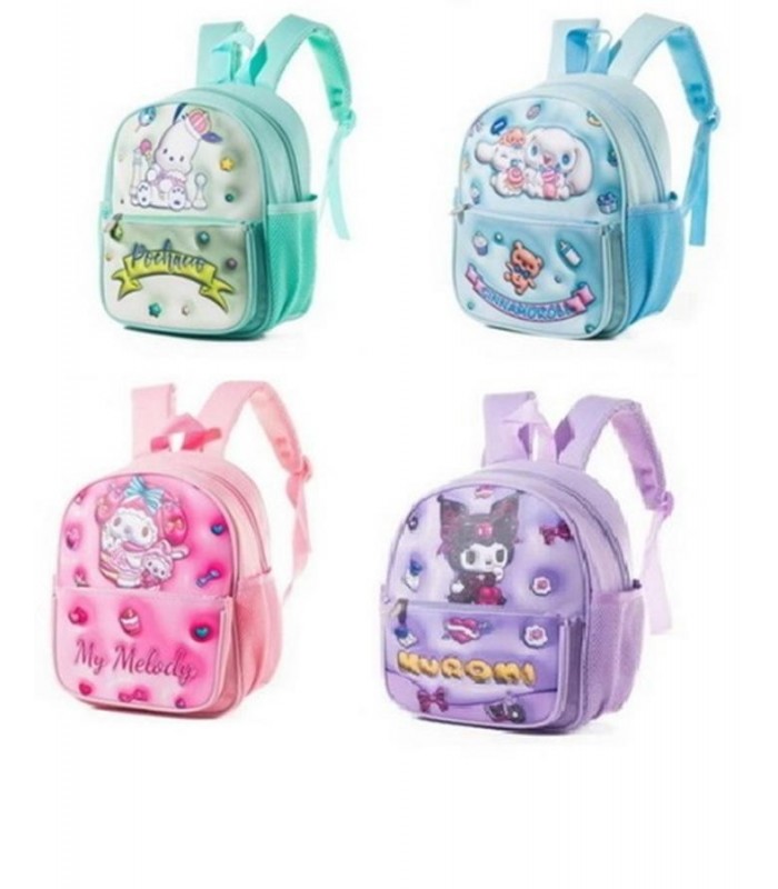 MOCHILA KUROMI-MELODY-POCHACO 24X18X6CM 137305