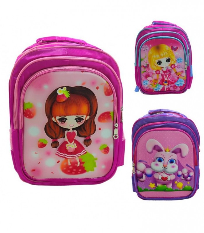 MOCHILA INF.NENA-CONEJO N16  6M 137568