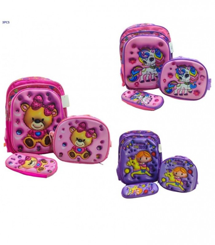 MOCHILA 3PCS N16 C-CARTUCH-MEREND.C-LUZ 137568