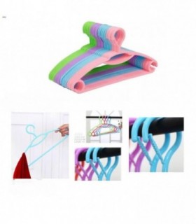 PERCHA PLASTICO 5PCS 4C HANGERS 8220