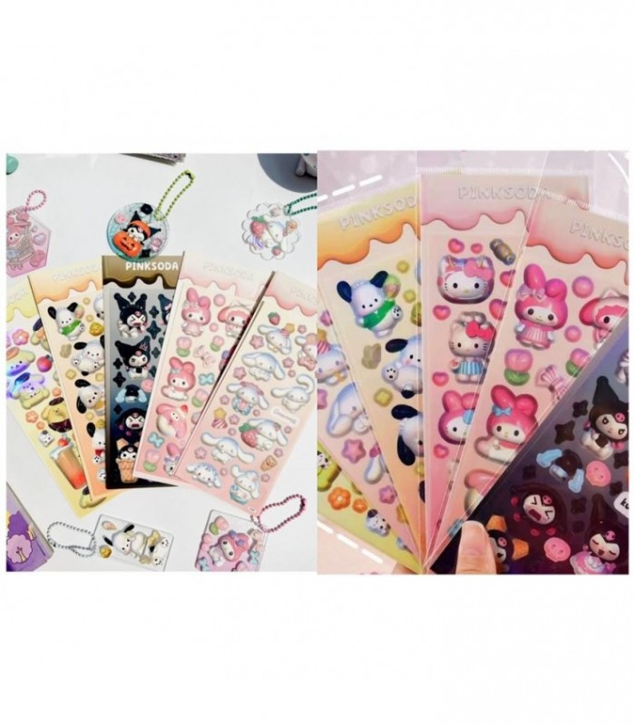 STICKERS 1PC KUROMI-MELO-CINNA 90123