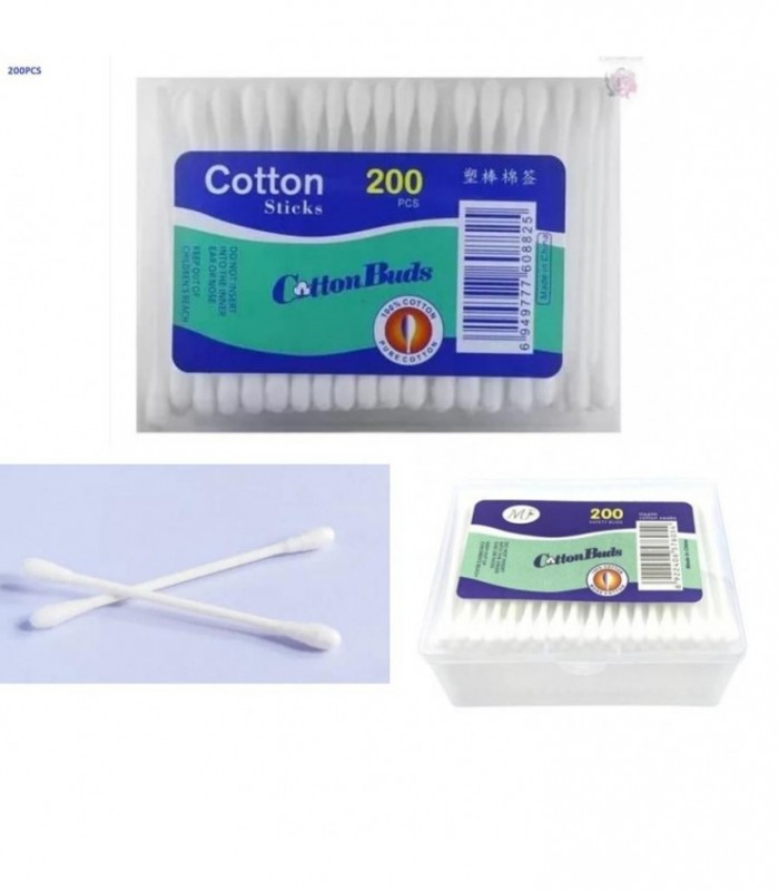 COTTONETE 200PCS BUDS MS PBC RED 92019