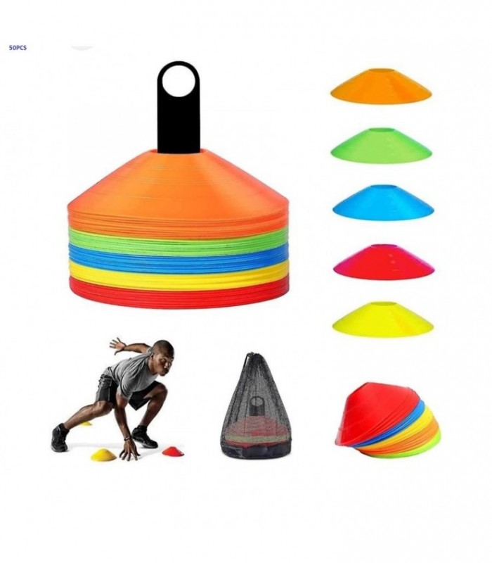 CONO P-EJERCICIOS 50PCS COLOR.137824