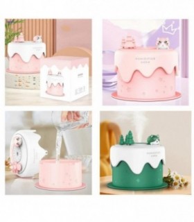 HUMIDIFICADOR 350ML USB TORTA 2C 138134