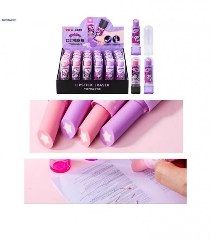BORRADOR LIPSTICK  KUROMI 2C YZ8786