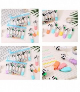 MARCADOR MINI 6PCS PANDA HIGHLIG MD-294