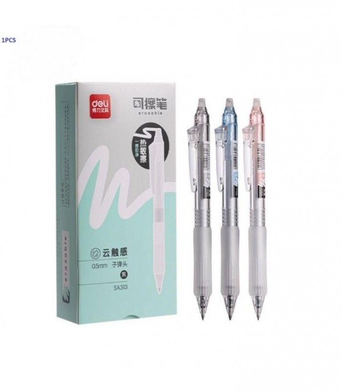 BOLIGRAFO C-BORRADOR 1PC 0.5MM DELI SA313