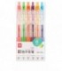 BOLIGRAFO 6 COLORES DELI 6PCS SA501