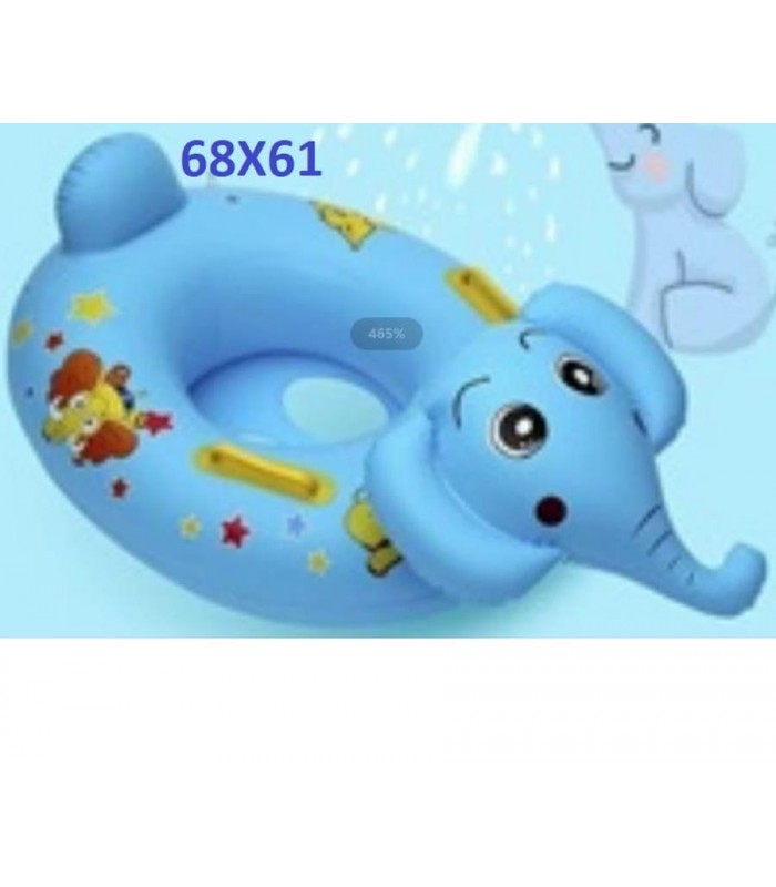 FLOTADOR 68X61CM ELEFANTE AZUL 139001