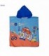 TOALLA C-CAPUZ INF.60X120CM MONSTER 139016