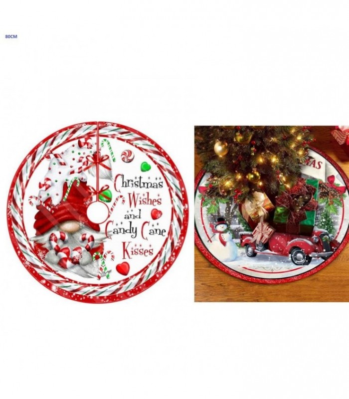 TAPETE P-ARBOL DE NAVIDAD 80CM CRISTMAS 133271