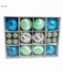 PELOTA DE NAVIDAD 16PCS 3-6CM SURT.138738