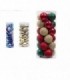 PELOTA DE NAVIDAD 6CM 30PCS 3C POTE 138750