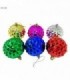 PELOTA DE NAVIDAD 8CM 6PCS SURT.138759
