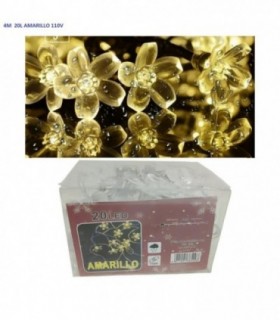 PISCA 1 LINEA 4M 110V 20L AMARILLO FLOR 138529-110