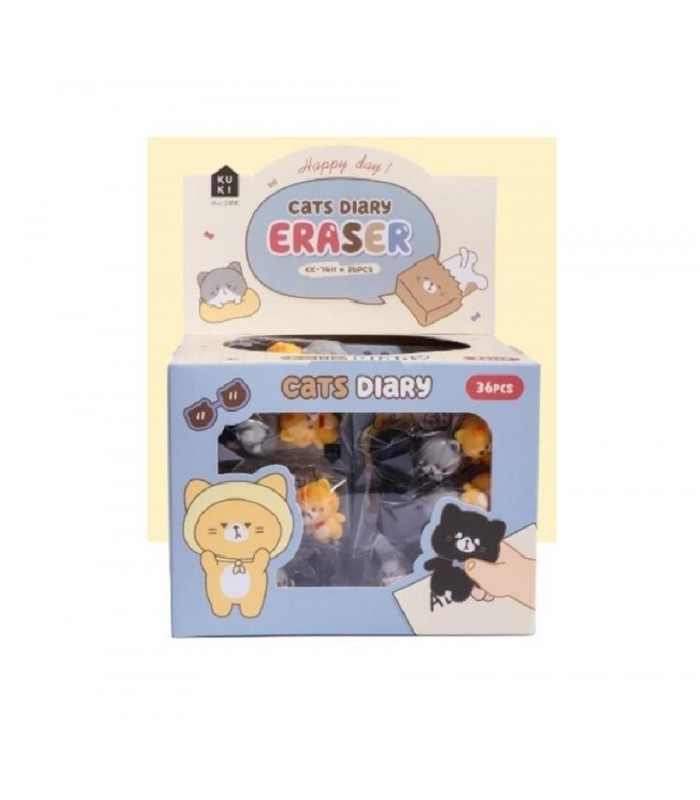 BORRADOR 3PCS CATS DIARY SAC,KK-7411