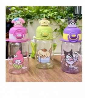 GARRAFA DE AGUA 600ML KUROMI-MELO PLAST.139846