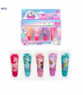 GLOSS LIP INFANTIL 4PCS PRETY PRINCESS 140002