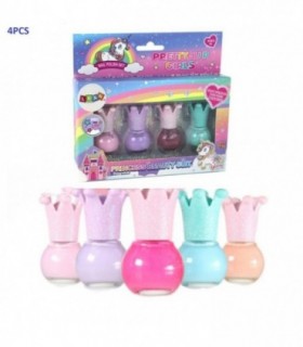 ESMALTE INFANTIL 4PCS CORONA PRETY 140008